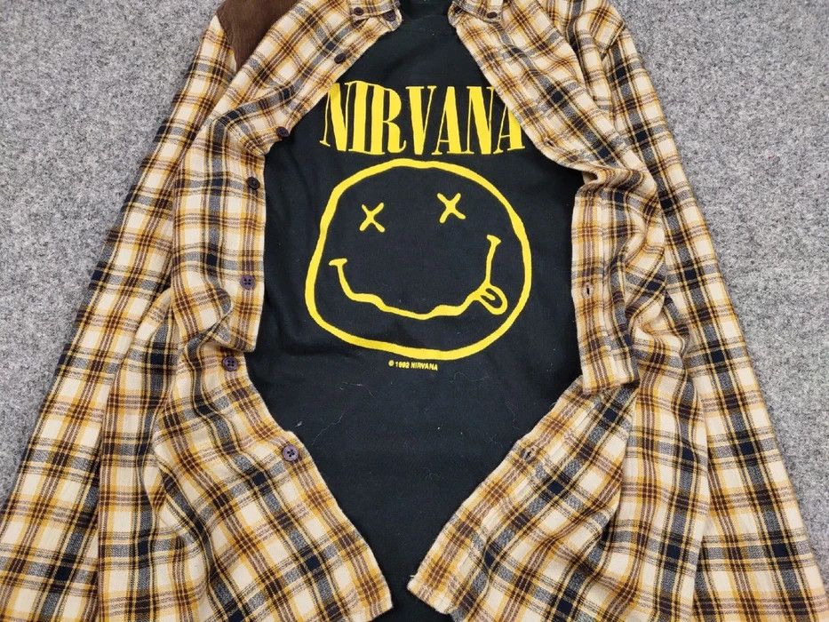 Flannel Vintage Flannel Shirt Travis Scott Style Size US L / EU 52-54 / 3 - 6 Thumbnail