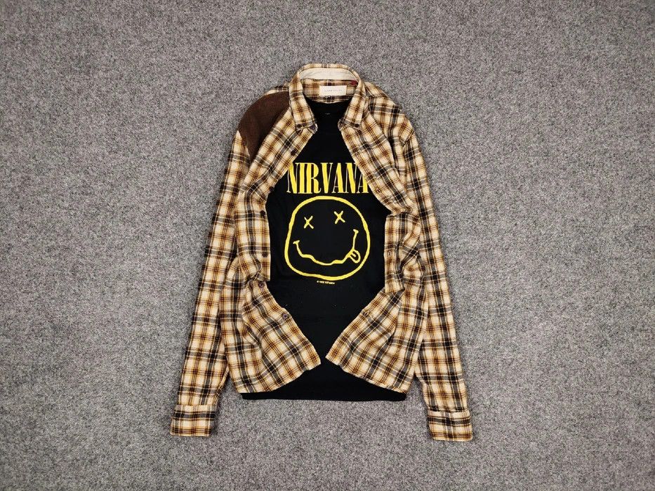 Flannel Vintage Flannel Shirt Travis Scott Style Size US L / EU 52-54 / 3 - 1 Thumbnail