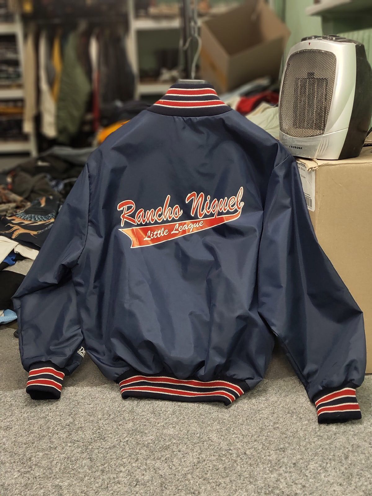 Delong Vintage 90s DeLong Nylon 1/4 zip Jacket USA Rancho Niguel Size US S / EU 44-46 / 1 - 14 Thumbnail