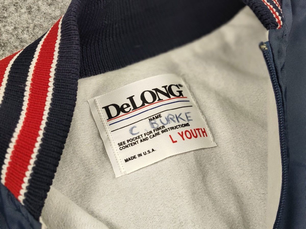 Delong Vintage 90s DeLong Nylon 1/4 zip Jacket USA Rancho Niguel Size US S / EU 44-46 / 1 - 11 Thumbnail