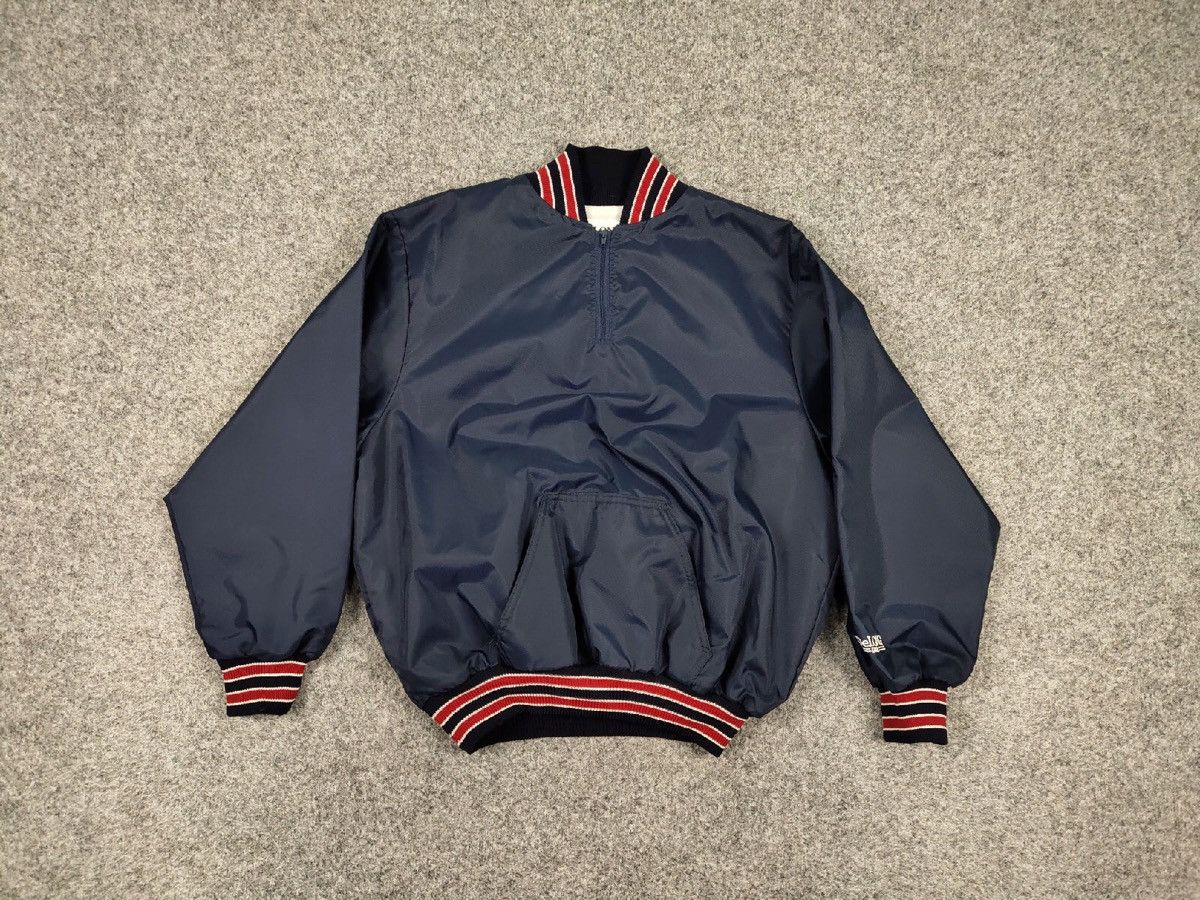 Delong Vintage 90s DeLong Nylon 1/4 zip Jacket USA Rancho Niguel Size US S / EU 44-46 / 1 - 8 Thumbnail