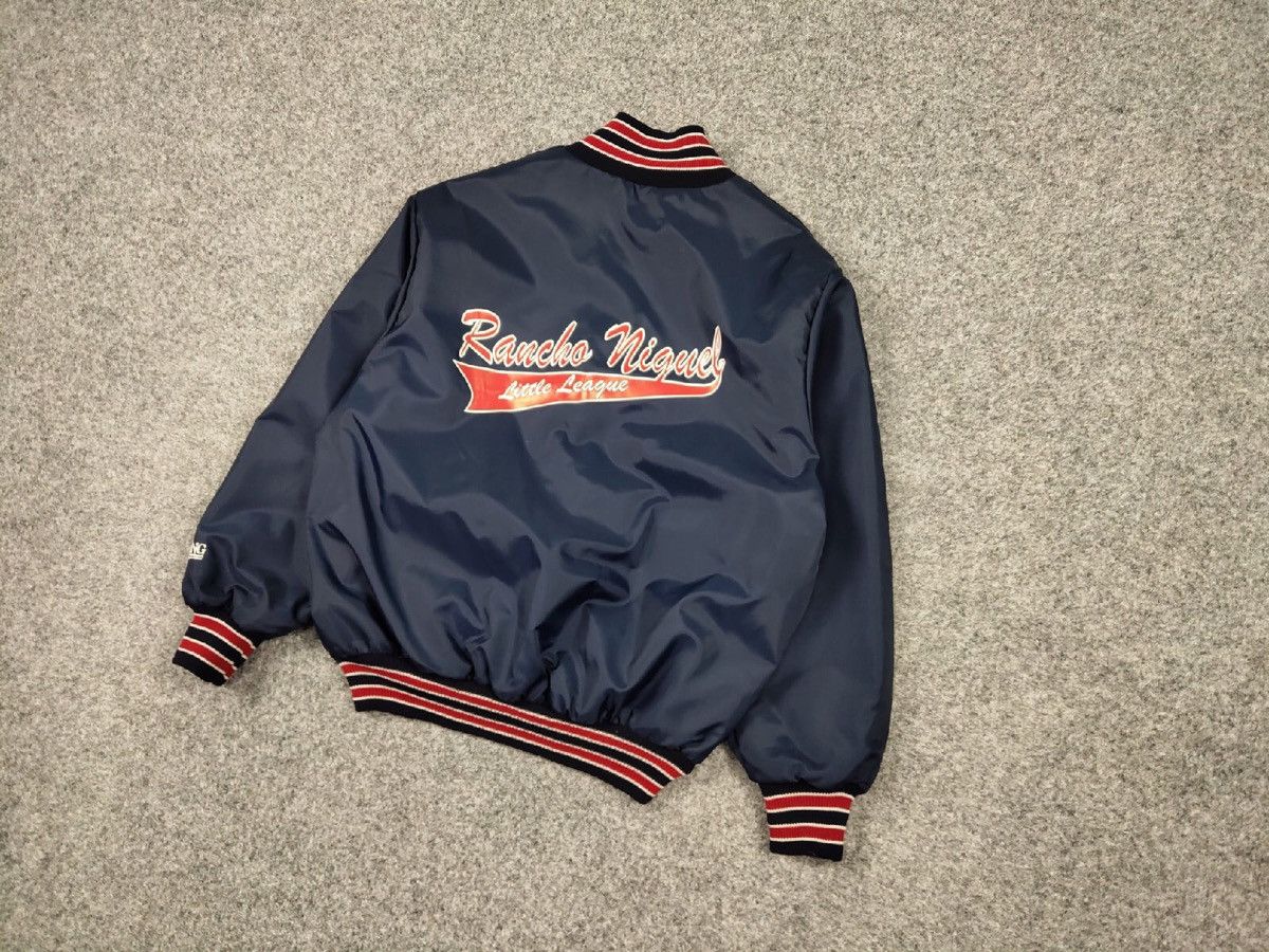 Delong Vintage 90s DeLong Nylon 1/4 zip Jacket USA Rancho Niguel Size US S / EU 44-46 / 1 - 3 Thumbnail