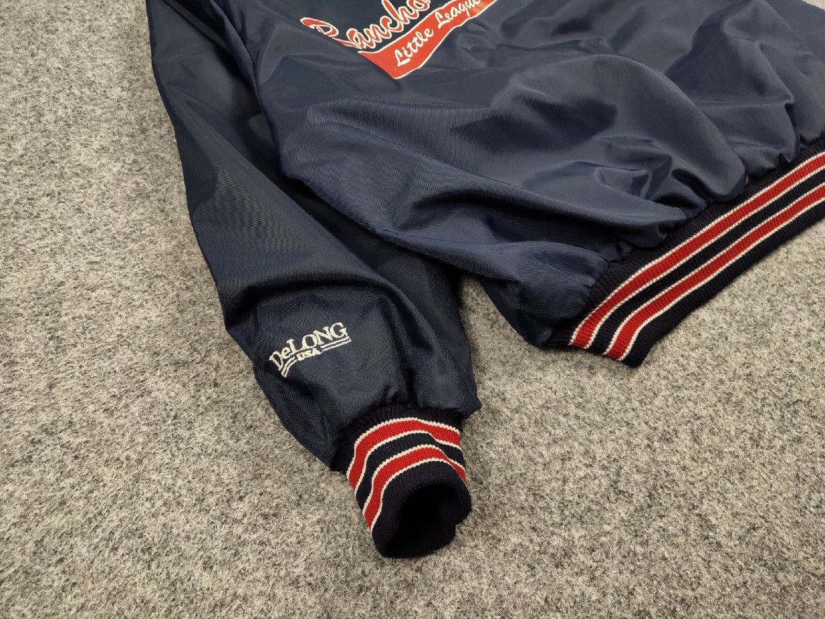 Delong Vintage 90s DeLong Nylon 1/4 zip Jacket USA Rancho Niguel Size US S / EU 44-46 / 1 - 6 Thumbnail