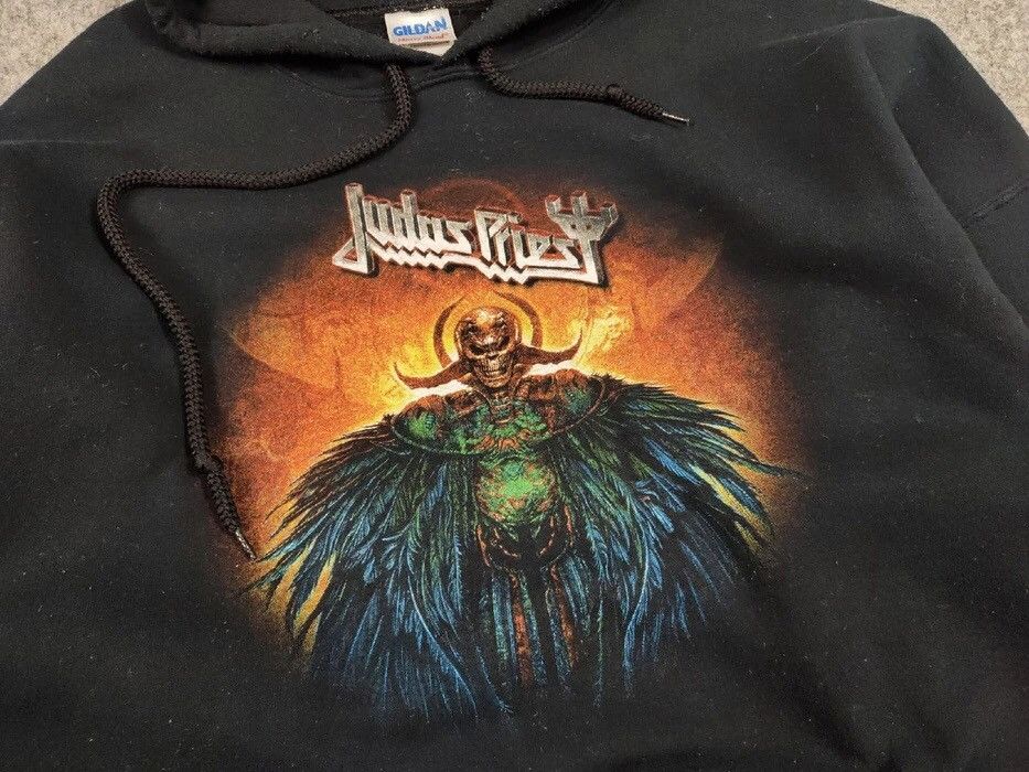 Band Tees Vintage 00's Judas Priest Epitaph Hoodie Band × Rock Size US XL / EU 56 / 4 - 5 Thumbnail