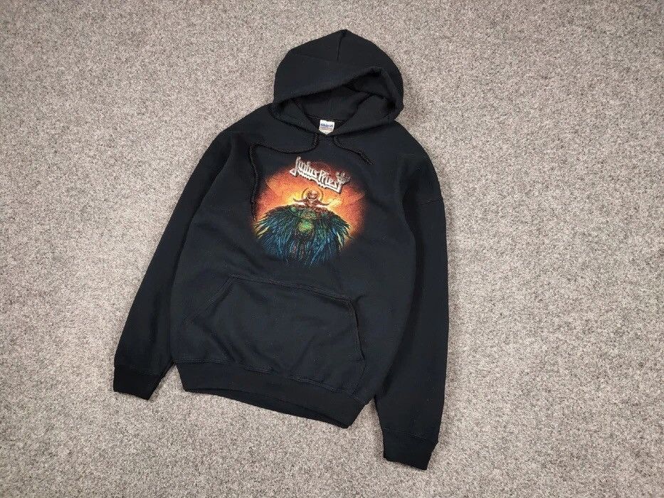 Band Tees Vintage 00's Judas Priest Epitaph Hoodie Band × Rock Size US XL / EU 56 / 4 - 3 Thumbnail