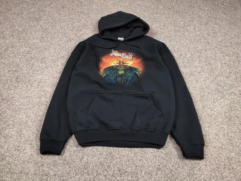 Band Tees Vintage 00's Judas Priest Epitaph Hoodie Band × Rock Size US XL / EU 56 / 4 - 2 Thumbnail
