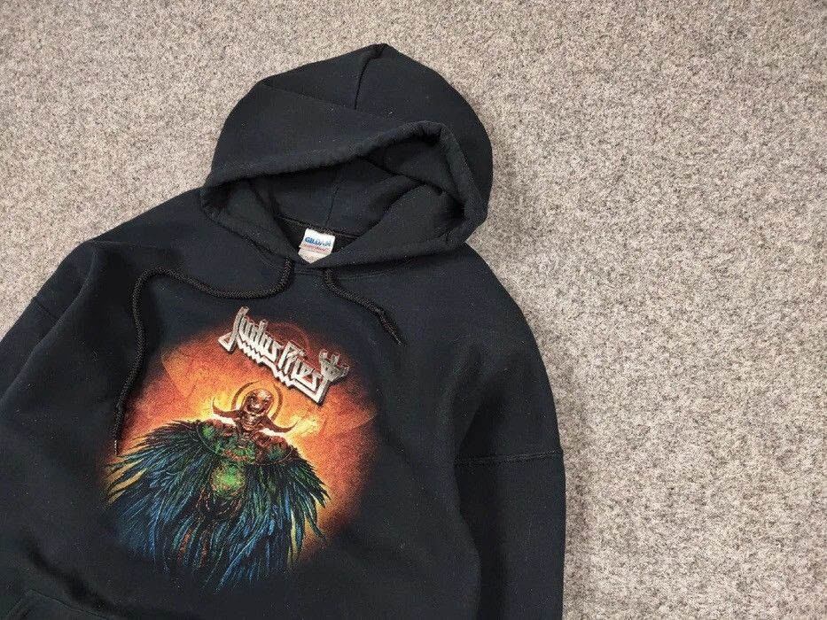 Band Tees Vintage 00's Judas Priest Epitaph Hoodie Band × Rock Size US XL / EU 56 / 4 - 4 Thumbnail