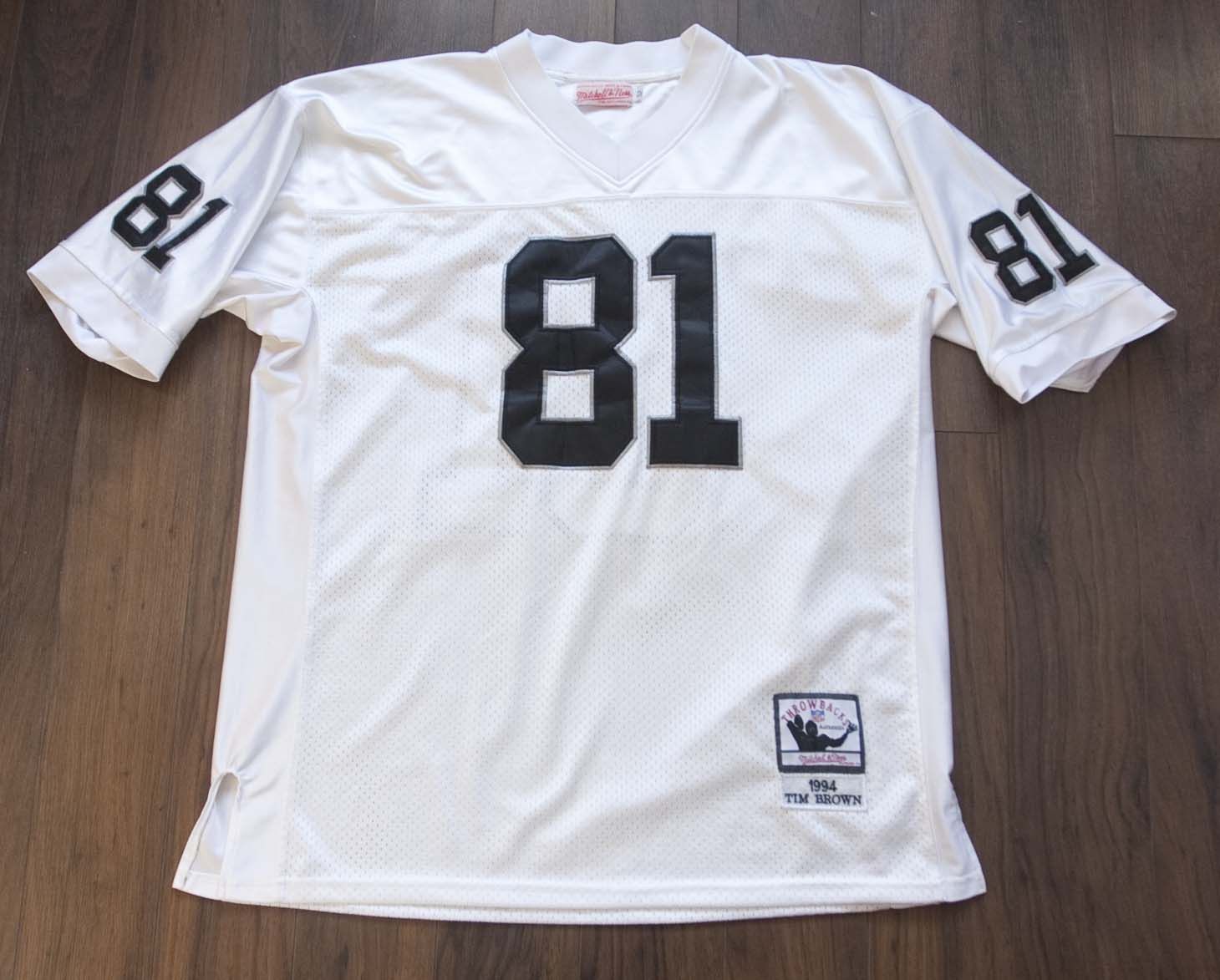 Mitchell & Ness Tim Brown Jersey Oakland Raiders Throwback Size 52 / XL Size US XL / EU 56 / 4 - 2 Thumbnail