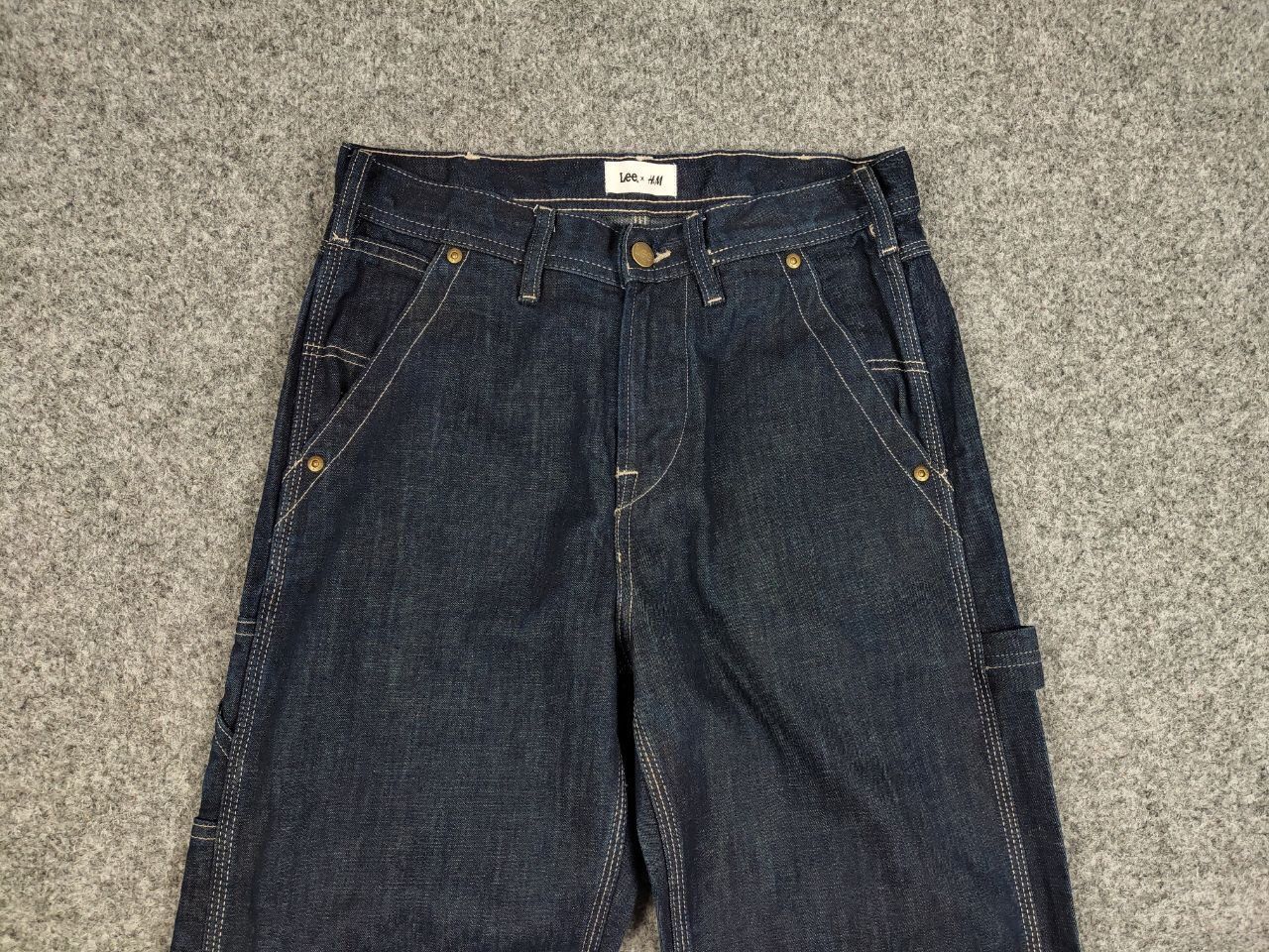 Lee Vintage Lee x H&M Carpenter Pocket logo Denim Jeans Size US 28 / EU 44 - 12 Thumbnail
