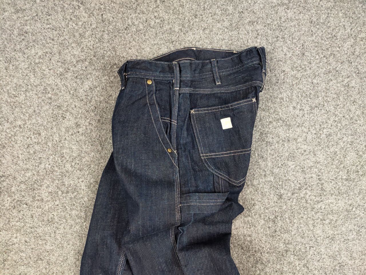 Lee Vintage Lee x H&M Carpenter Pocket logo Denim Jeans Size US 28 / EU 44 - 15 Thumbnail