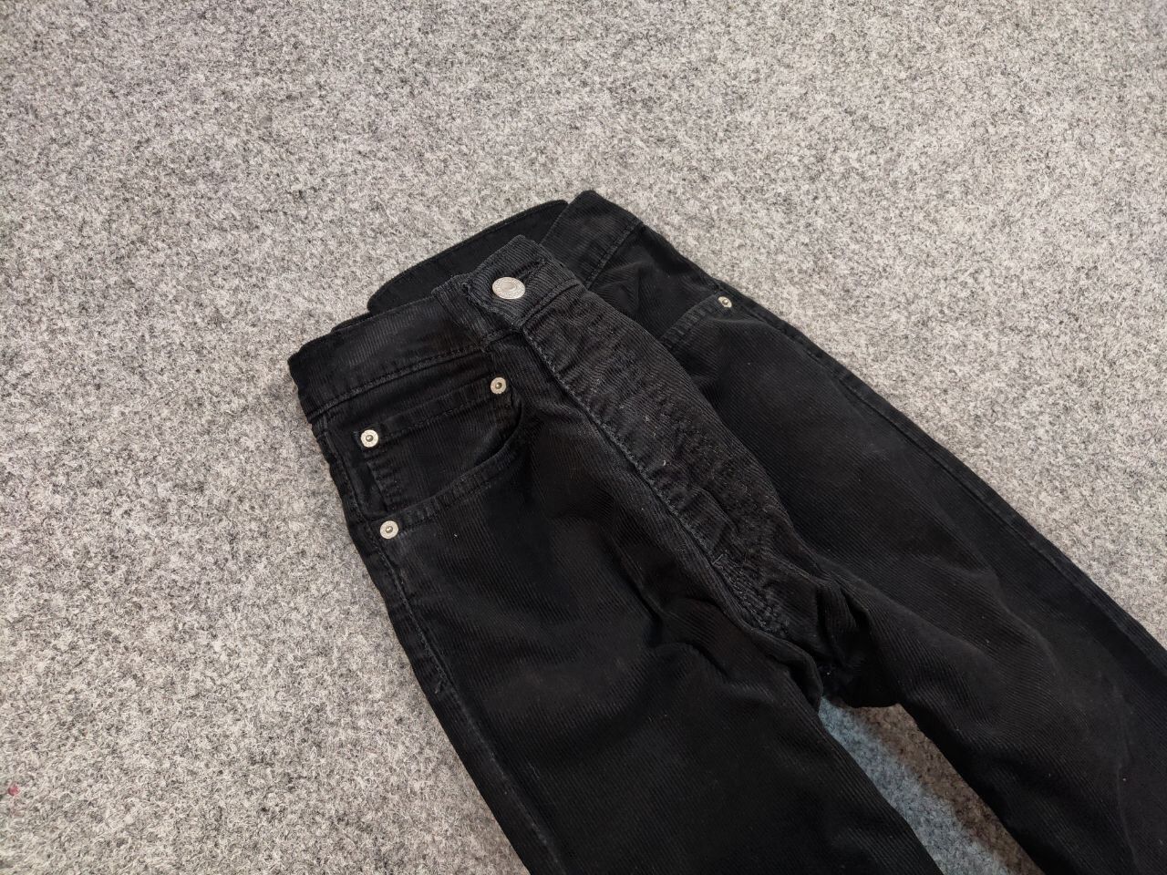 Levi's Vintage 90's Levi’s 751 Corduroy Pants Black Velvet Jeans Size US 33 - 11 Thumbnail