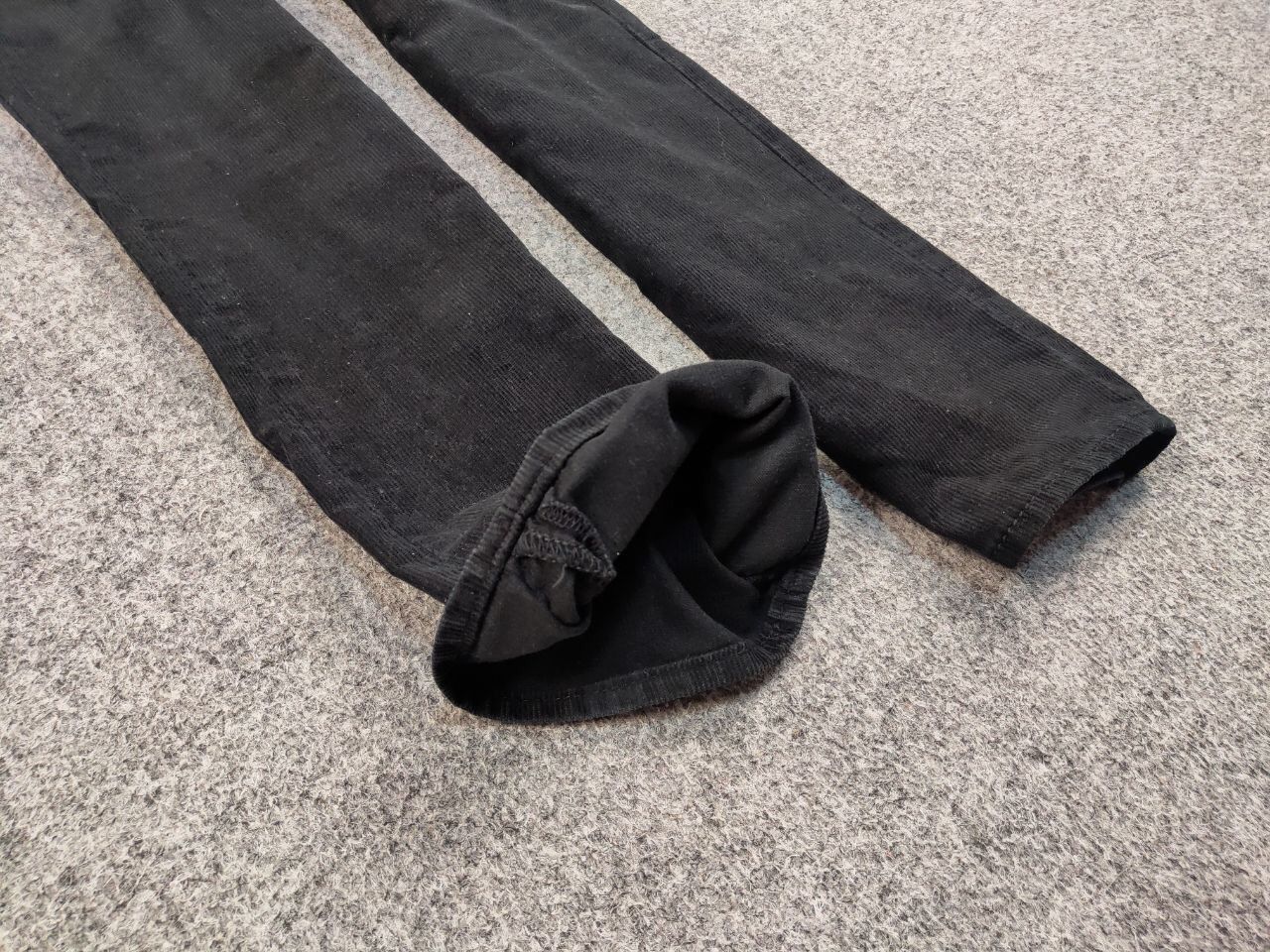 Levi's Vintage 90's Levi’s 751 Corduroy Pants Black Velvet Jeans Size US 33 - 10 Thumbnail