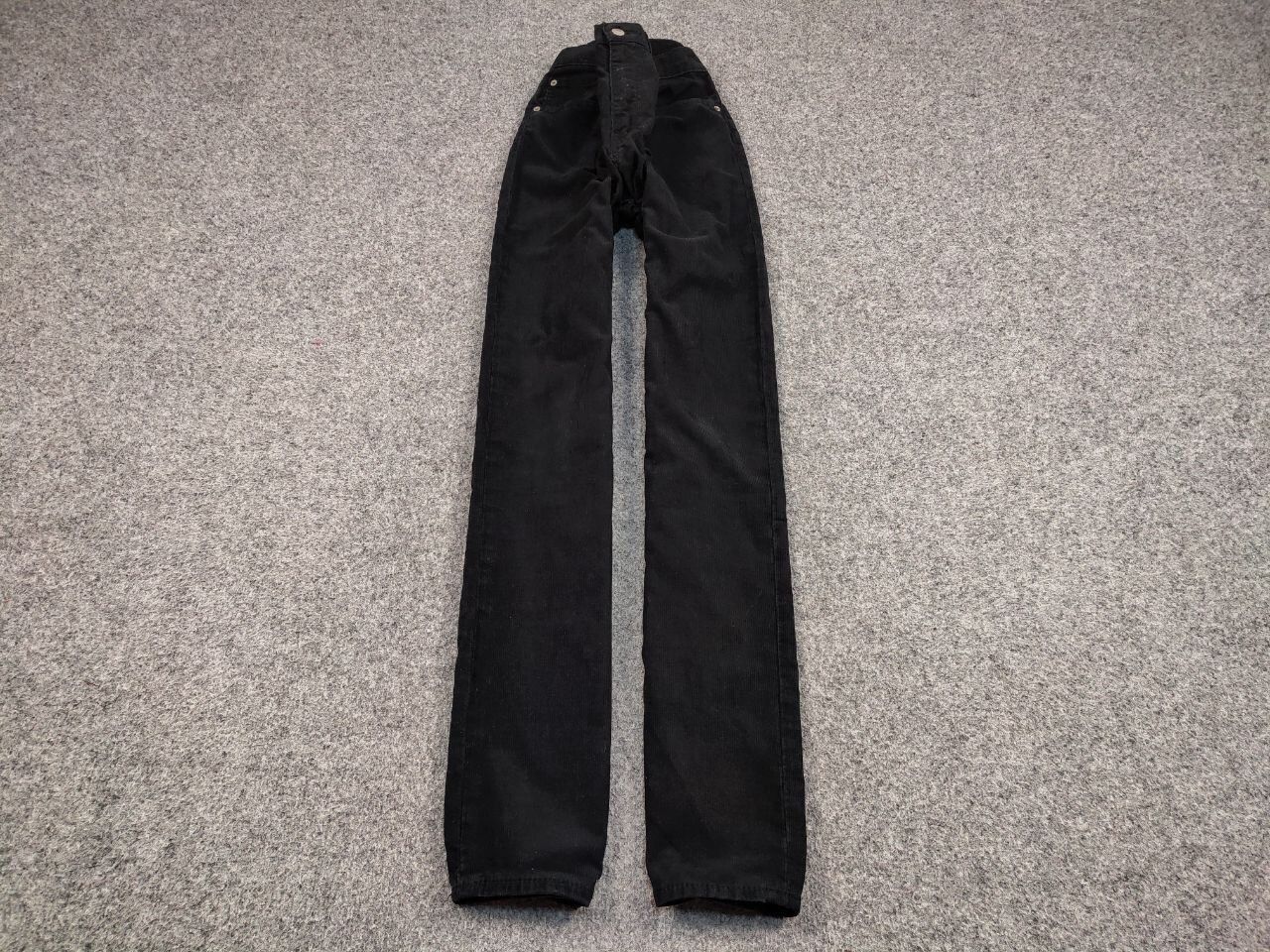 Levi's Vintage 90's Levi’s 751 Corduroy Pants Black Velvet Jeans Size US 33 - 2 Thumbnail