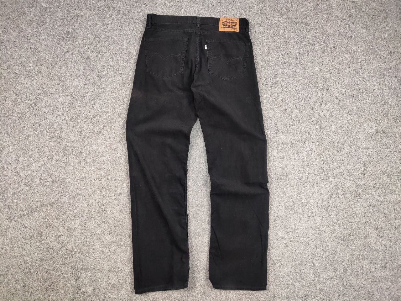 Levi's Vintage 90's Levi’s 751 Corduroy Pants Black Velvet Jeans Size US 33 - 14 Thumbnail