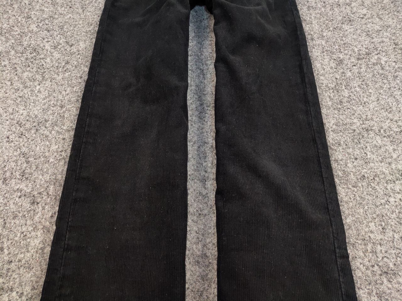 Levi's Vintage 90's Levi’s 751 Corduroy Pants Black Velvet Jeans Size US 33 - 9 Thumbnail