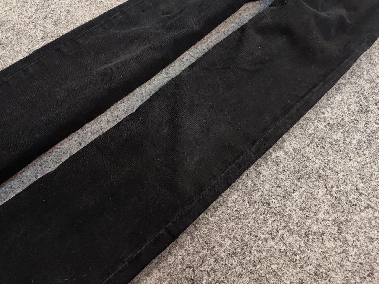 Levi's Vintage 90's Levi’s 751 Corduroy Pants Black Velvet Jeans Size US 33 - 6 Thumbnail