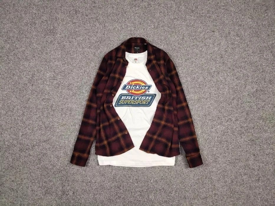 Flannel Vintage Flannel Shirt Travis Scott Style Size US S / EU 44-46 / 1 - 1 Preview