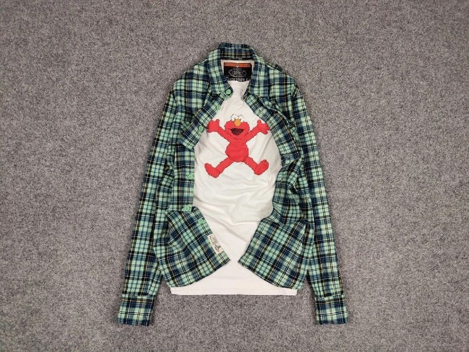 Flannel Vintage Flannel Shirt Travis Scott Style Size US M / EU 48-50 / 2 - 1 Thumbnail