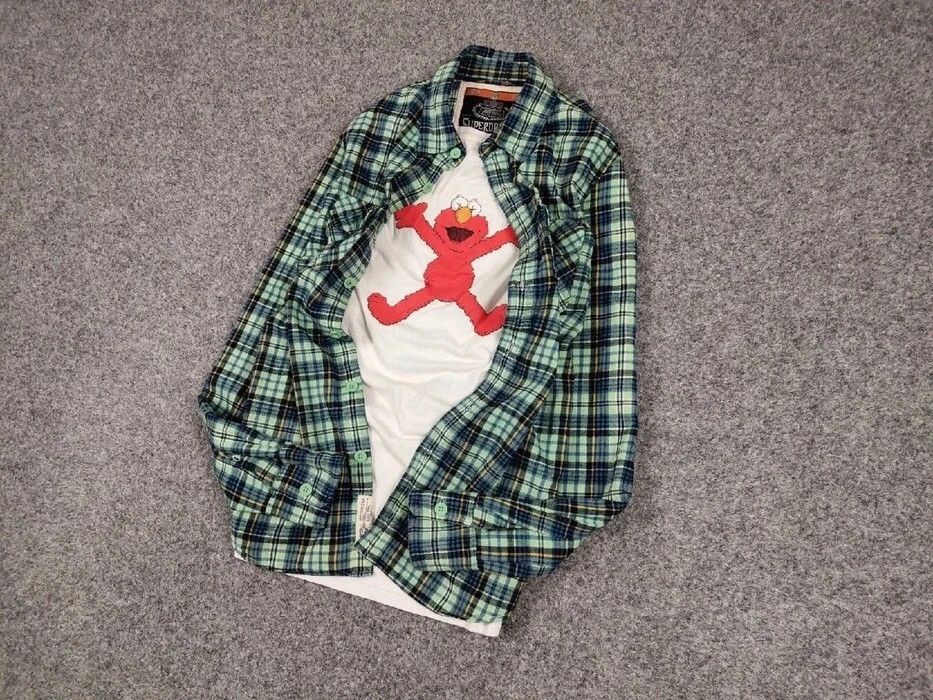 Flannel Vintage Flannel Shirt Travis Scott Style Size US M / EU 48-50 / 2 - 4 Thumbnail
