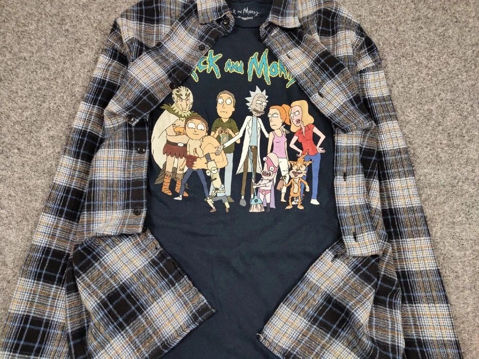 Flannel Vintage Flannel Shirt Travis Scott Style Streetwear Hype Size US XL / EU 56 / 4 - 6 Thumbnail