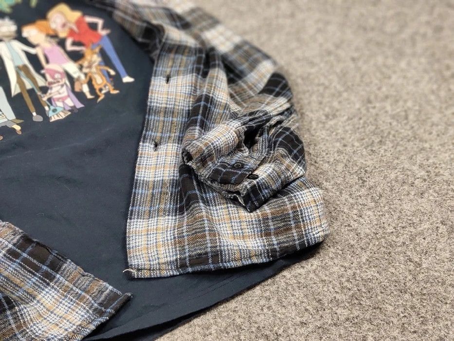 Flannel Vintage Flannel Shirt Travis Scott Style Streetwear Hype Size US XL / EU 56 / 4 - 8 Thumbnail