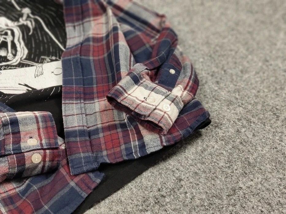Flannel VTG needles Scott Style Y2K Flannel Shirt checkered Kapital Size US M / EU 48-50 / 2 - 7 Thumbnail