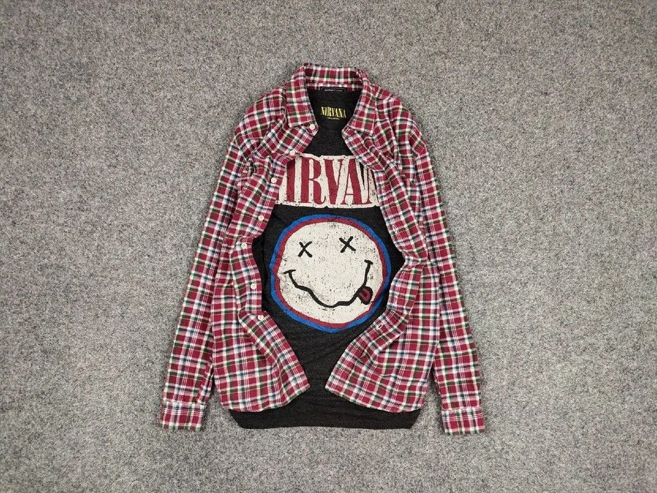 Flannel Vintage Flannel Shirt Checkered Travis Scott Style Hype Size US L / EU 52-54 / 3 - 1 Thumbnail