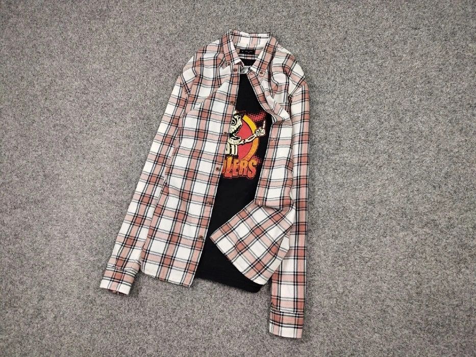 Flannel Vintage Flannel Shirt Travis Scott Style Size US M / EU 48-50 / 2 - 3 Thumbnail