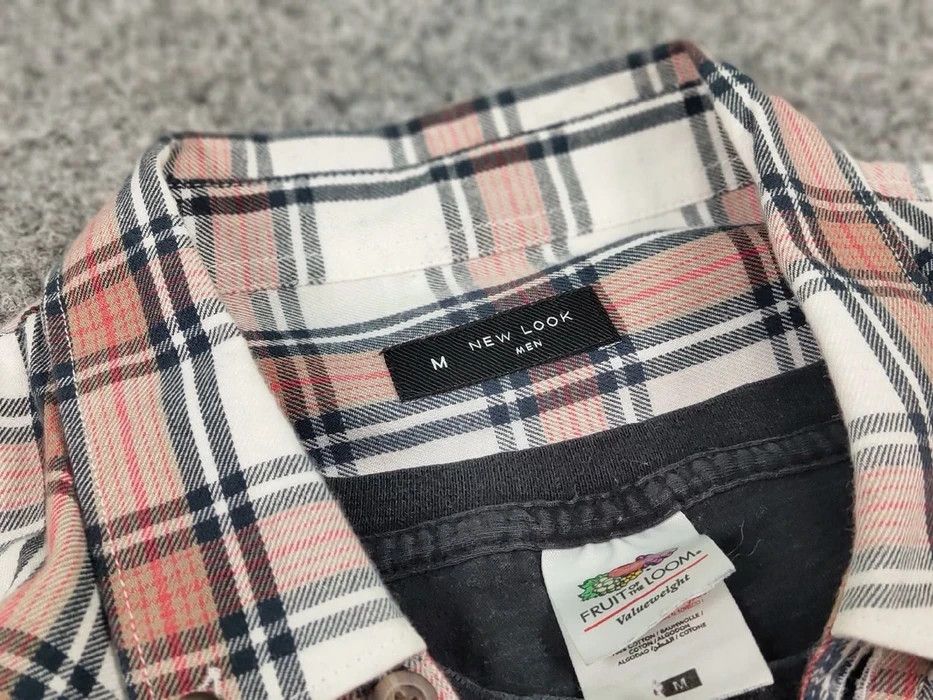 Flannel Vintage Flannel Shirt Travis Scott Style Size US M / EU 48-50 / 2 - 8 Thumbnail