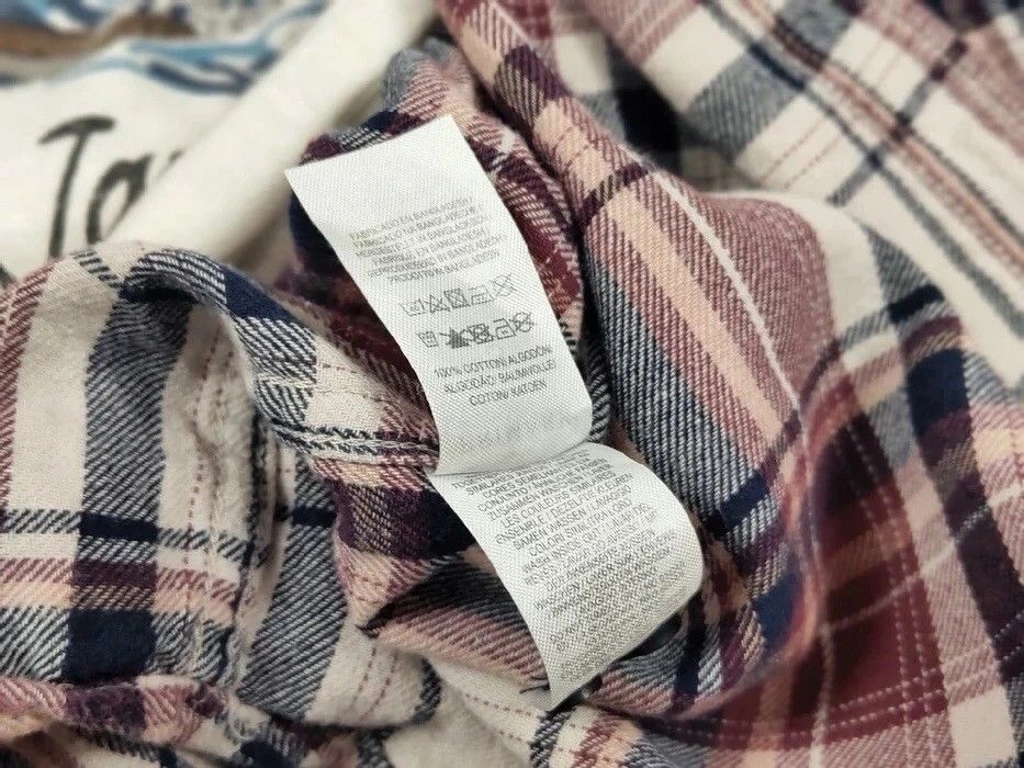 Flannel Vintage Flannel Shirt Checkered Travis Scott Style Size US S / EU 44-46 / 1 - 9 Thumbnail