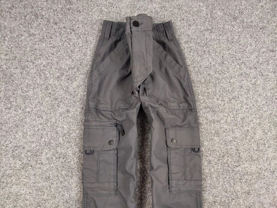 Japanese Brand Vintage Cargo Pants Travis Scott Japan Zip Pocket Gray Size US 36 / EU 52 - 3 Thumbnail