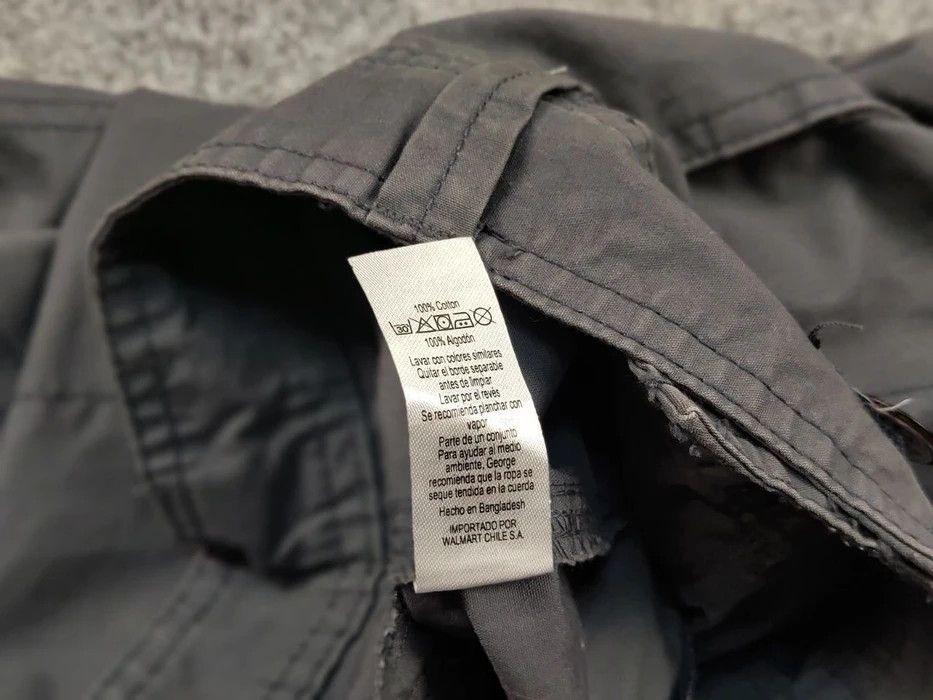 Japanese Brand Vintage Cargo Pants Travis Scott Japan Zip Pocket Gray Size US 36 / EU 52 - 9 Thumbnail