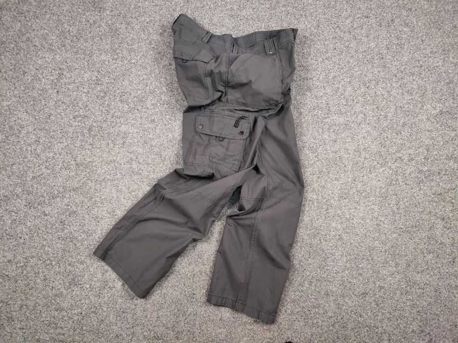 Japanese Brand Vintage Cargo Pants Travis Scott Japan Zip Pocket Gray Size US 36 / EU 52 - 6 Thumbnail