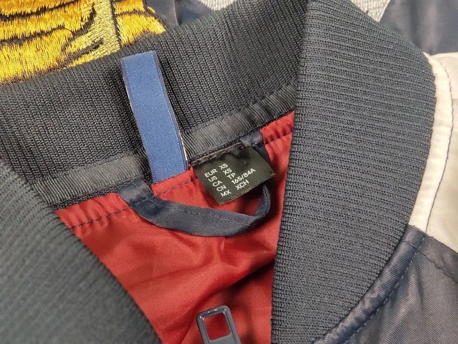 Japanese Brand Vintage Japanese Bomber Jacket Tiger Embroidered Logos Size US S / EU 44-46 / 1 - 8 Thumbnail