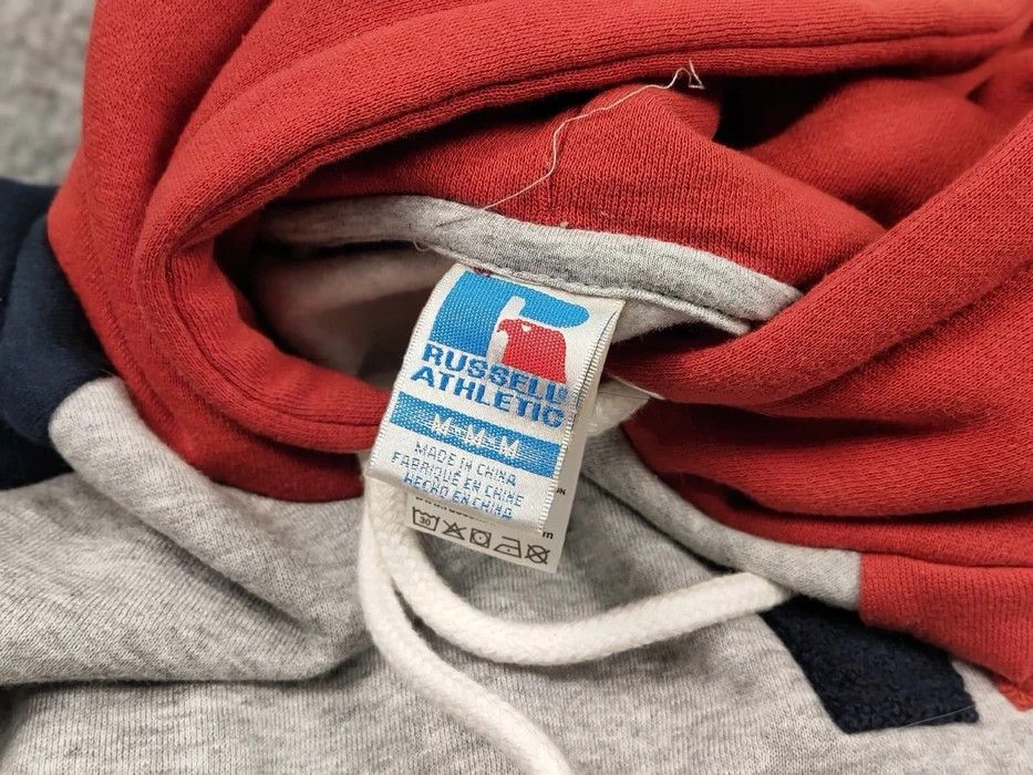 Russell Athletic Vintage Russell Athletic Patchwork Logo Hoodie America Hype Size US M / EU 48-50 / 2 - 9 Thumbnail