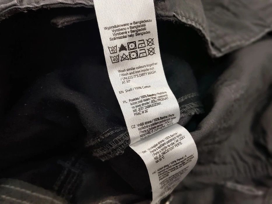 Japanese Brand Vintage 90's Cargo Pants Travis Scott Japan Zip Pocket Size US 34 / EU 50 - 9 Thumbnail