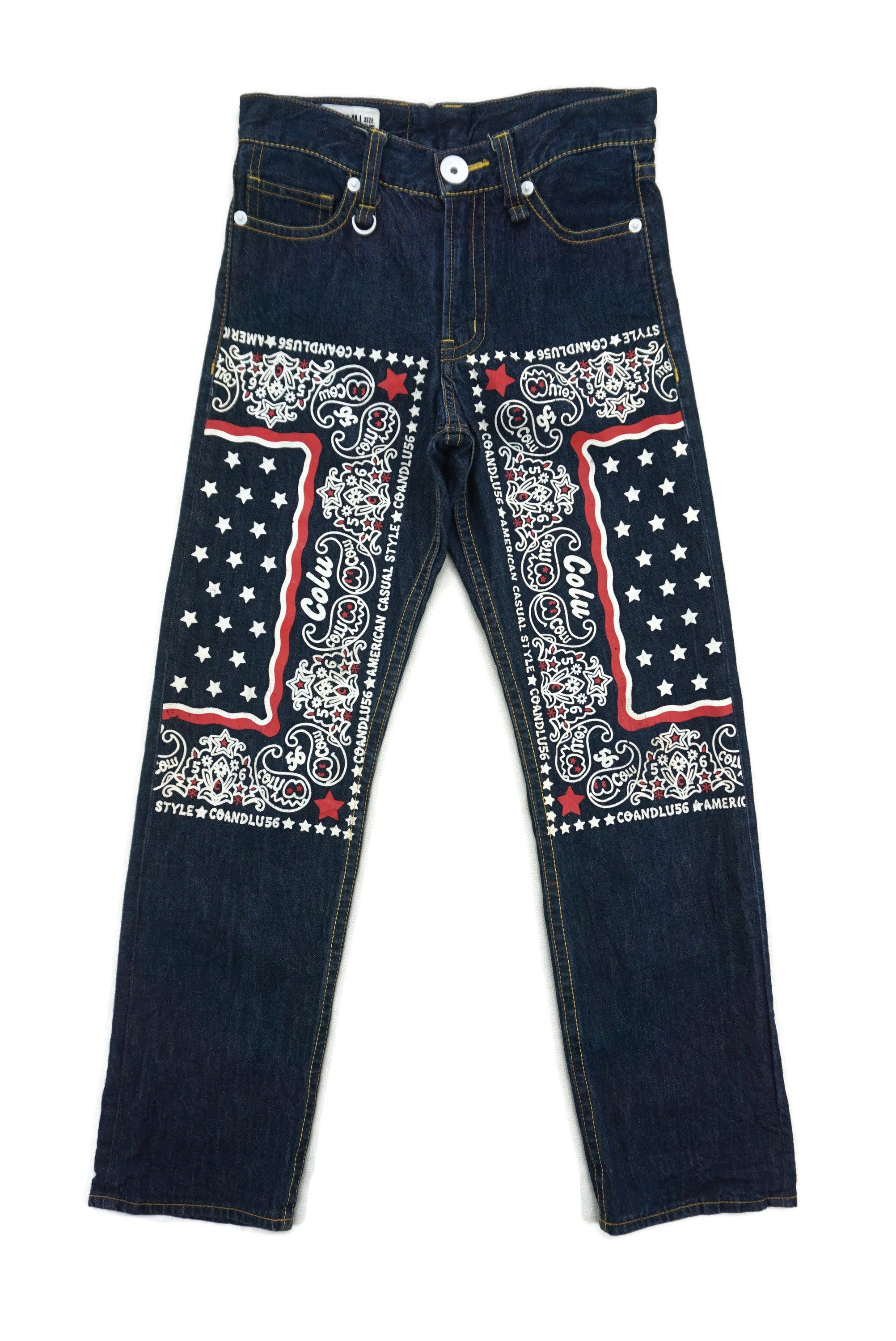 Japanese Brand Coandlu Japanese American Casual Style Bandana Print