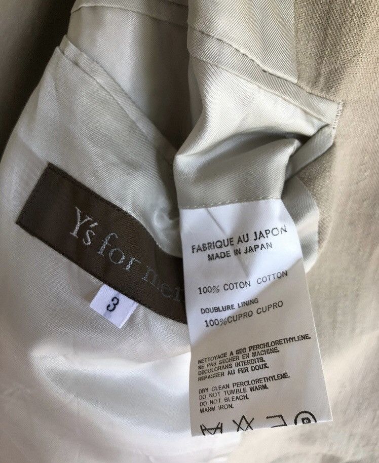 Y's for Men × Yohji Yamamoto Ys for men Men’s Blazer’s Size US L / EU 52-54 / 3 - 6 Thumbnail