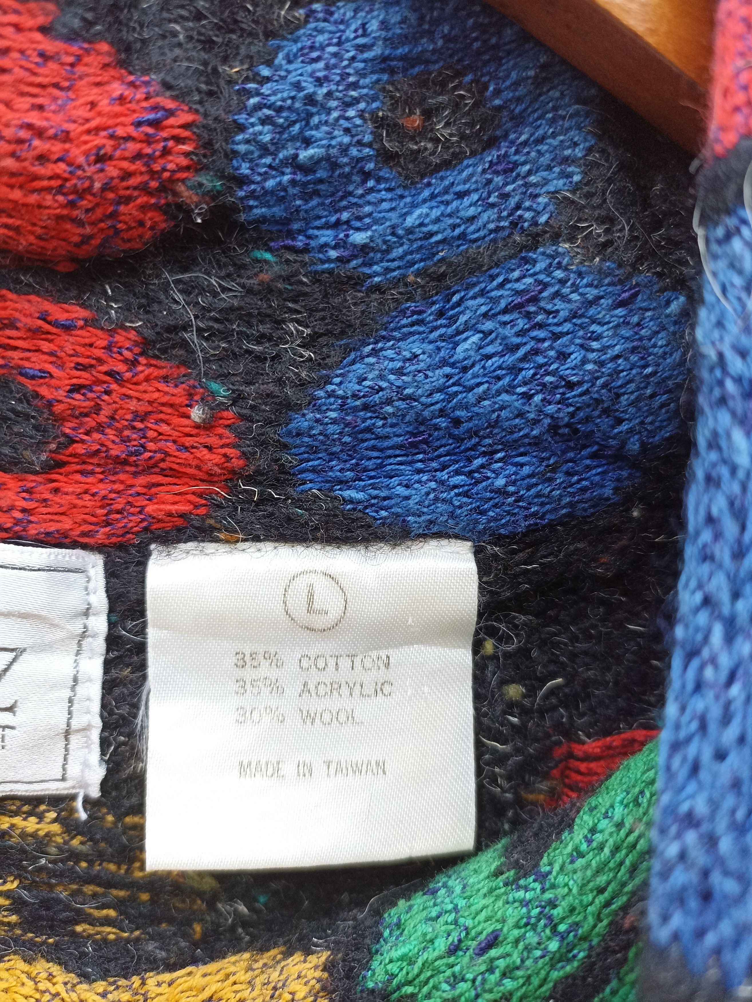 Japanese Brand 🔥 Gil Aimbez sweater coogi Art design Size US L / EU 52-54 / 3 - 6 Thumbnail