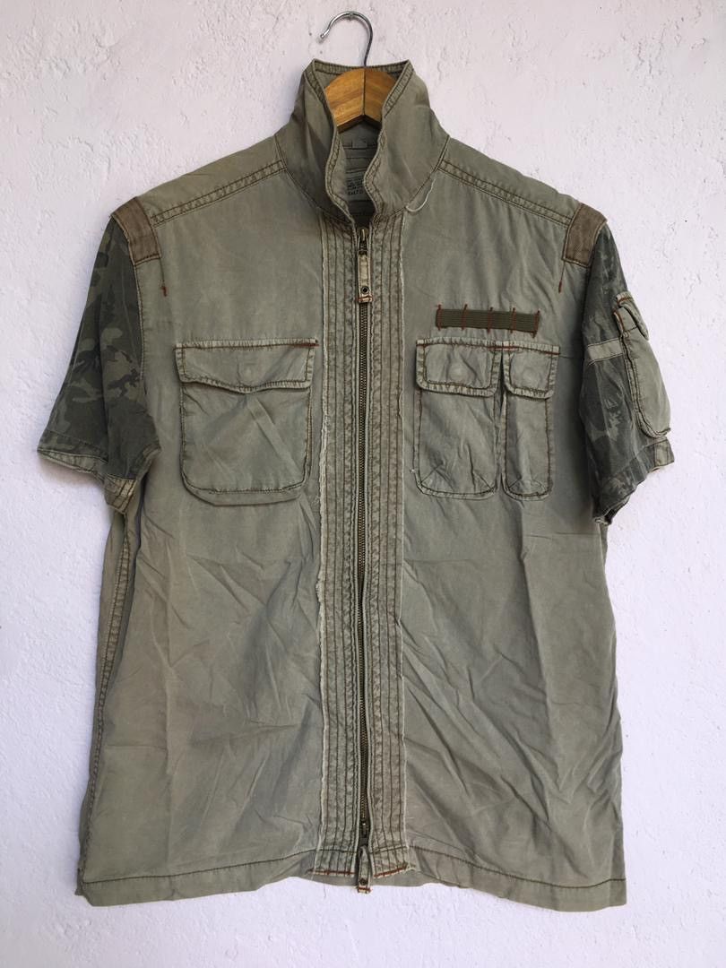 Avirex AVIREX LTD Short Camo Linen’s Army jackets Size US M / EU 48-50 / 2 - 1 Thumbnail