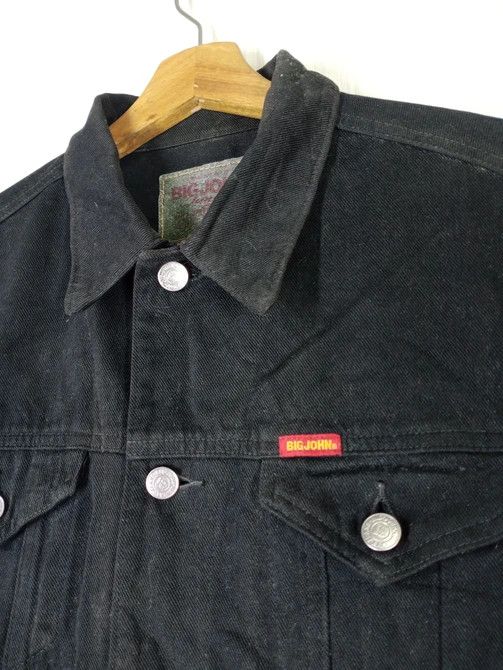 Big John VINTAGE BIG JOHN DENIM BLACK JACKET Size US M / EU 48-50 / 2 - 3 Thumbnail