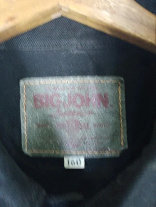 Big John VINTAGE BIG JOHN DENIM BLACK JACKET Size US M / EU 48-50 / 2 - 4 Thumbnail