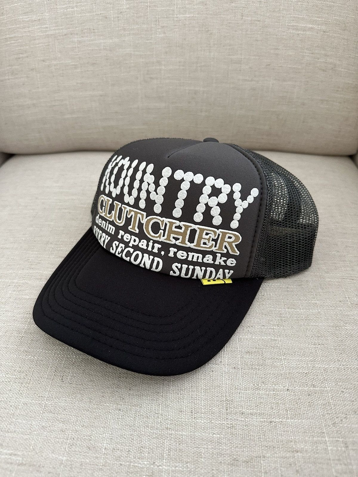Kapital × Kapital Kountry Kapital Pearl Clutcher Trucker Grey Size ONE SIZE - 2 Thumbnail