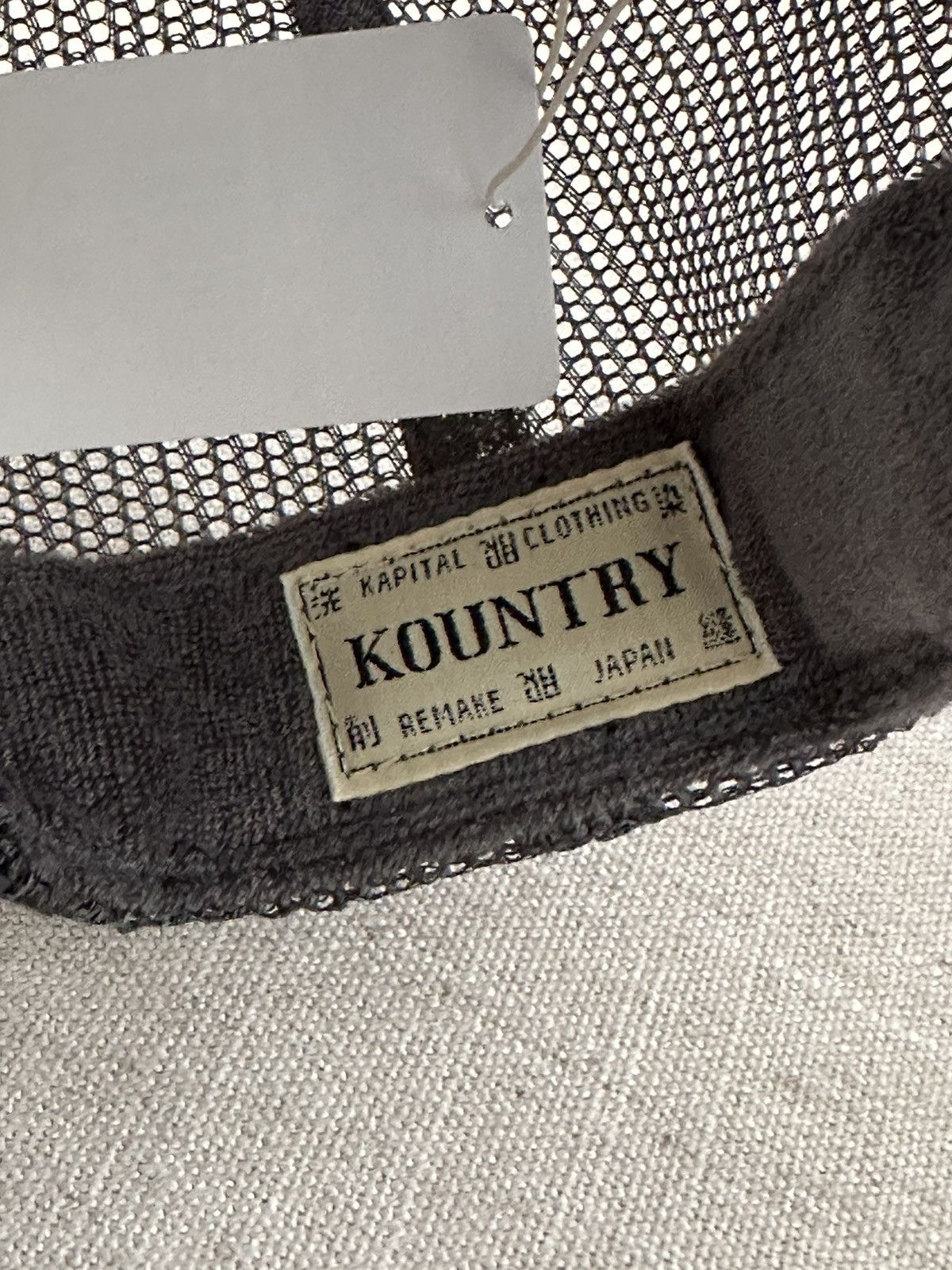 Kapital × Kapital Kountry Kapital Pearl Clutcher Trucker Grey Size ONE SIZE - 6 Thumbnail