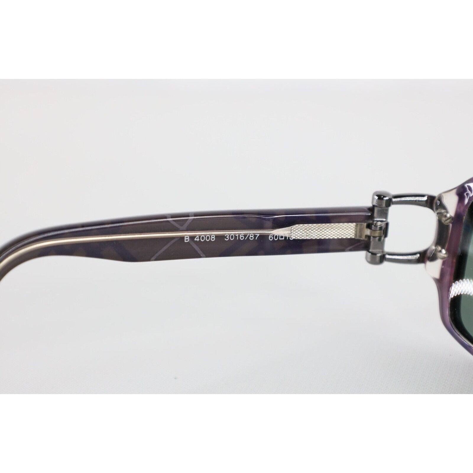 Burberry Burberry Horseshoe Acetate Sunglasses Glasses Black Size ONE SIZE - 6 Thumbnail