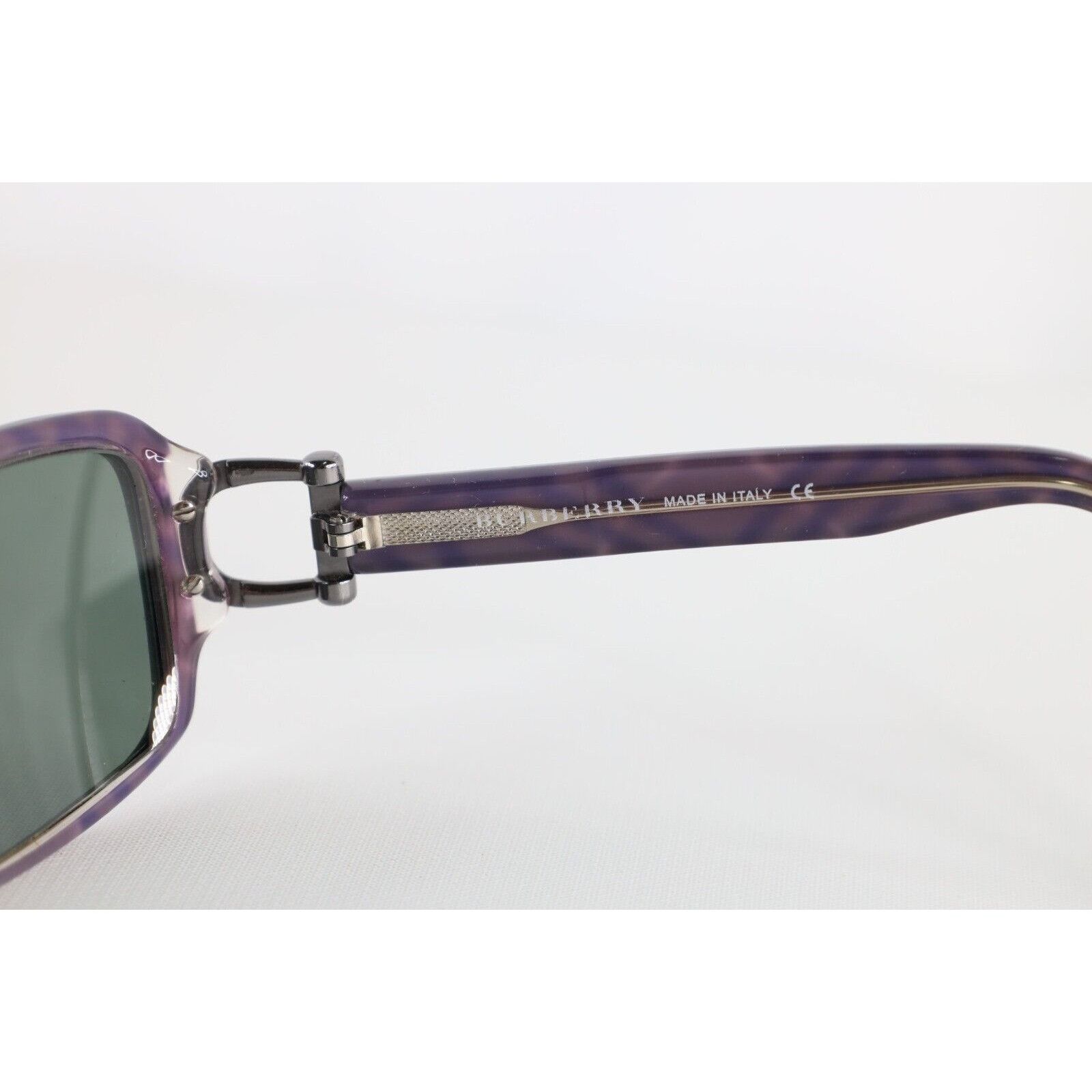 Burberry Burberry Horseshoe Acetate Sunglasses Glasses Black Size ONE SIZE - 7 Thumbnail