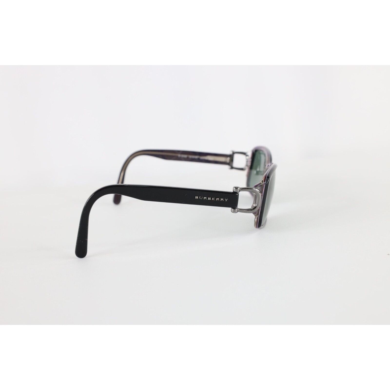 Burberry Burberry Horseshoe Acetate Sunglasses Glasses Black Size ONE SIZE - 3 Thumbnail