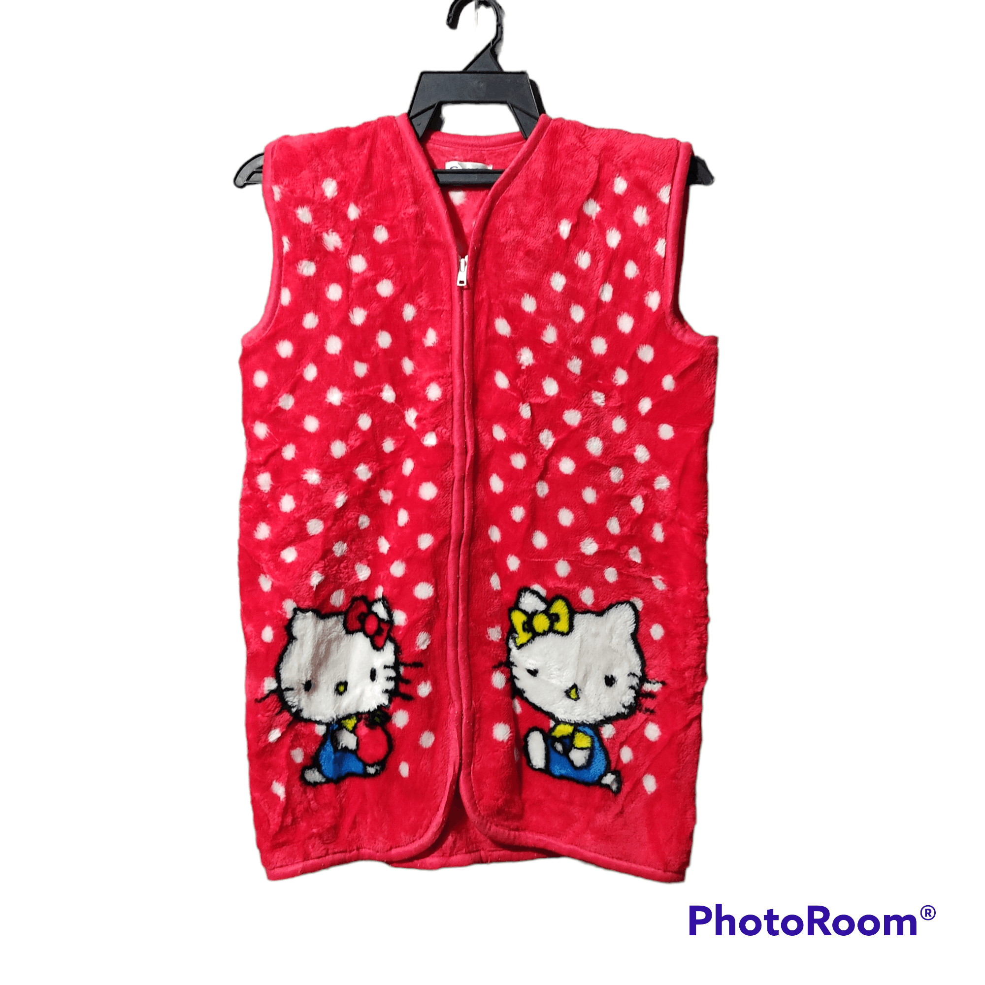 Cartoon Network Hello Kitty It's Wonderful Day Vest Zipper Size US M / EU 48-50 / 2 - 2 Thumbnail