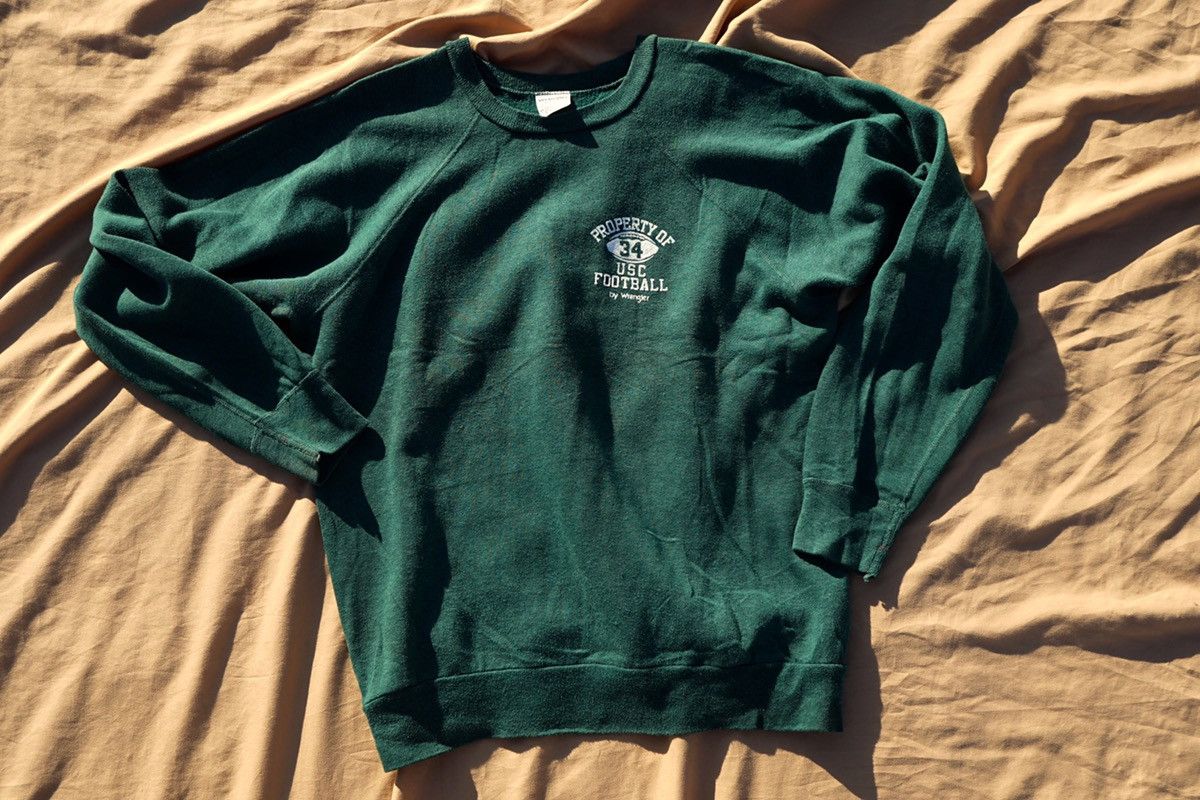 Vintage × Wrangler 80´s vintage loopwheeld U.S made wrangler sweatshirt Size US M / EU 48-50 / 2 - 1 Thumbnail