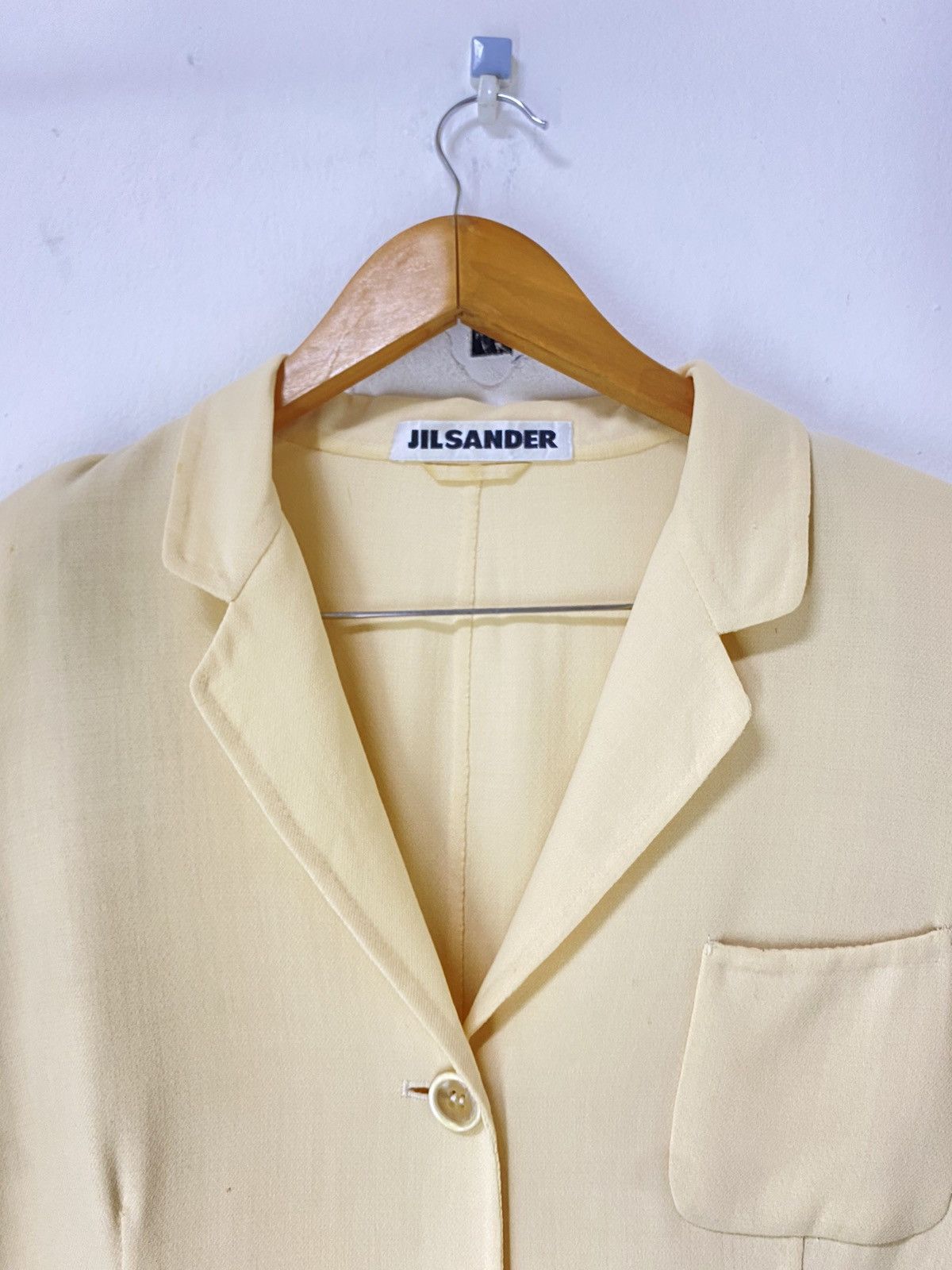 Jil Sander Jil Sander Pure Wool Jacket Button Design Size M / US 6-8 / IT 42-44 - 3 Thumbnail